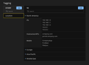 Tag Configuration by Location 